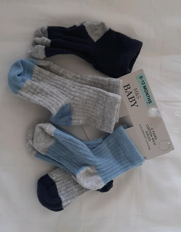 m&s baby boy socks